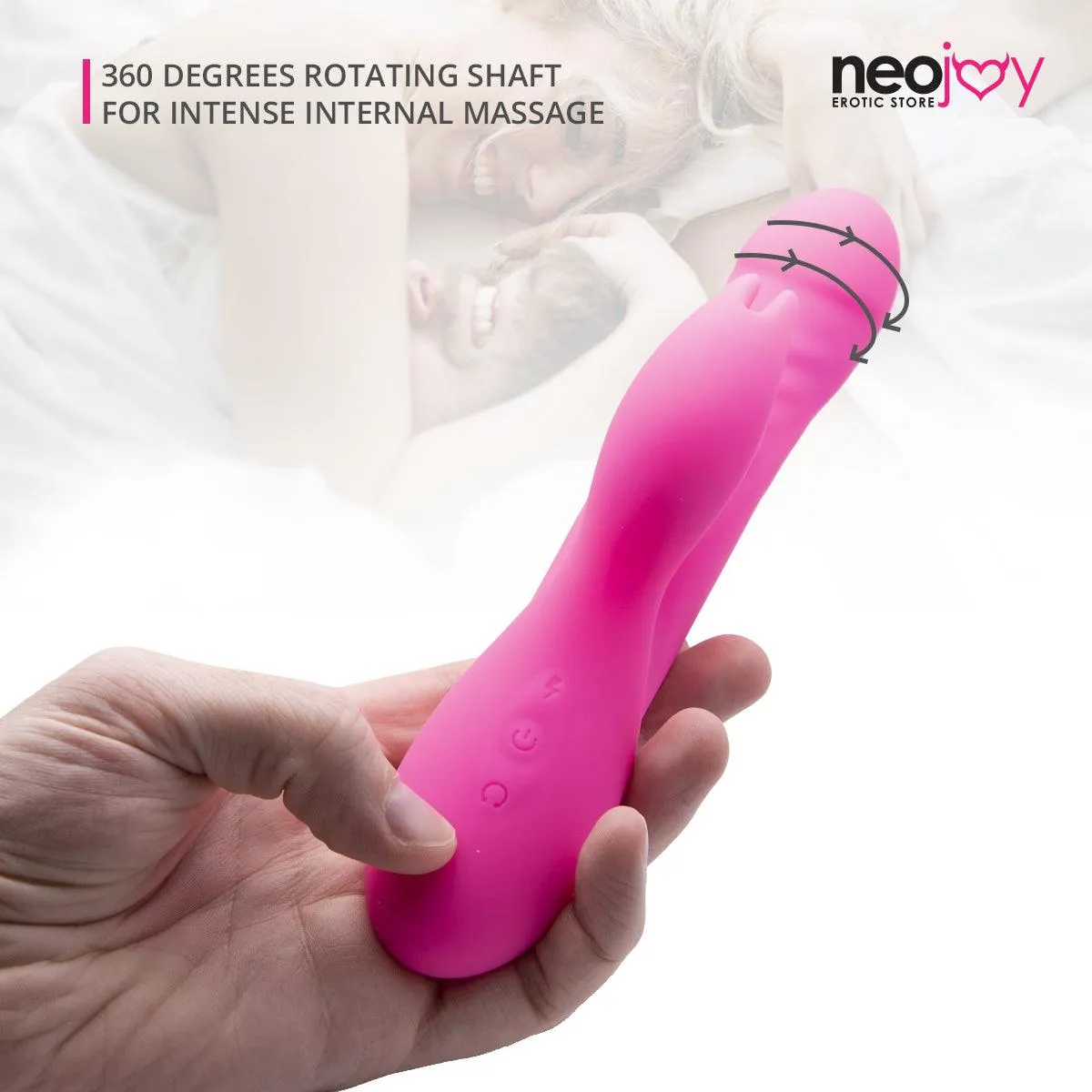 Neojoy 360 Premium Rabbit Vibrator Silicone USB Rechargeable