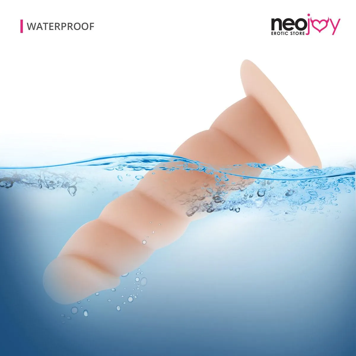 Neojoy 6.5" Twisted Anal Dildo