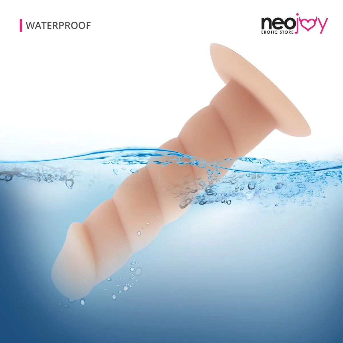 Neojoy 9.25" Twisted Anal Dildo