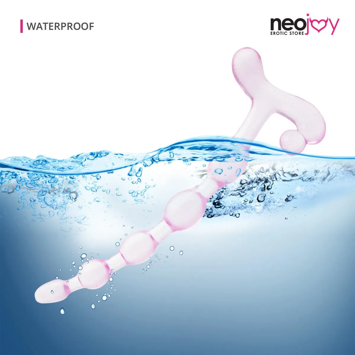 Neojoy Beaded Sword - Anal Beads Prostate Massage Butt Plug Flexible Anal Prober - Adult Sex Toy