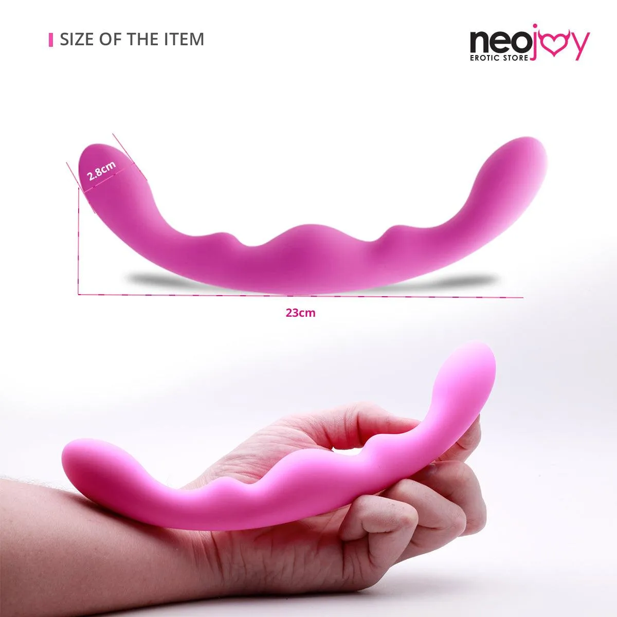 Neojoy - Double Ended Dildo Silicone