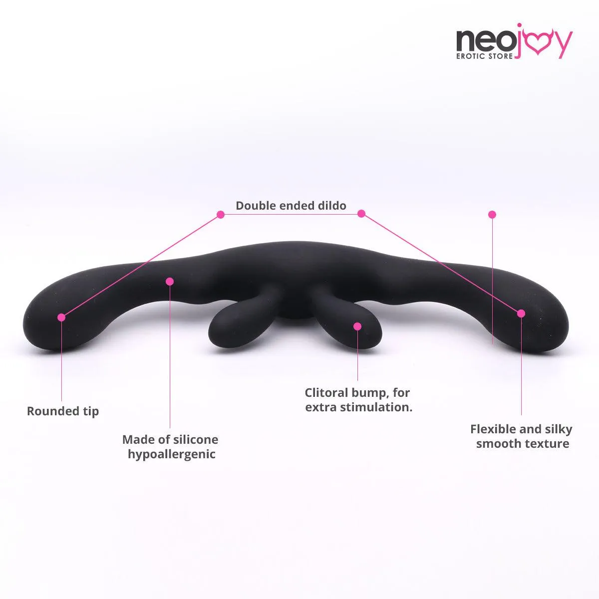 Neojoy - Double Ended Dildo Silicone