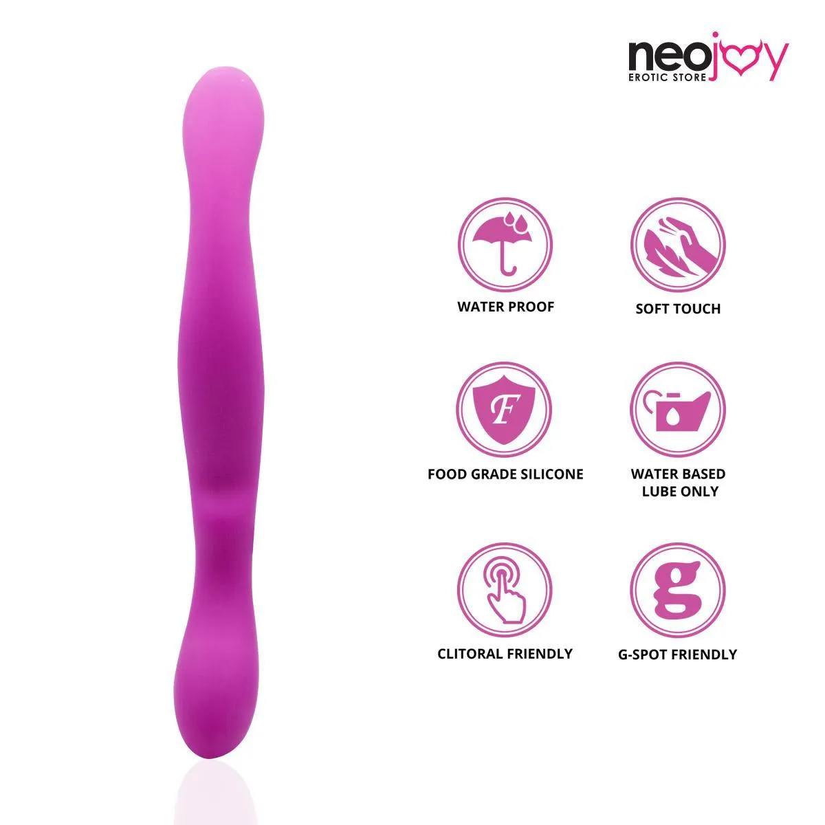Neojoy - Double Ended Dildo Silicone
