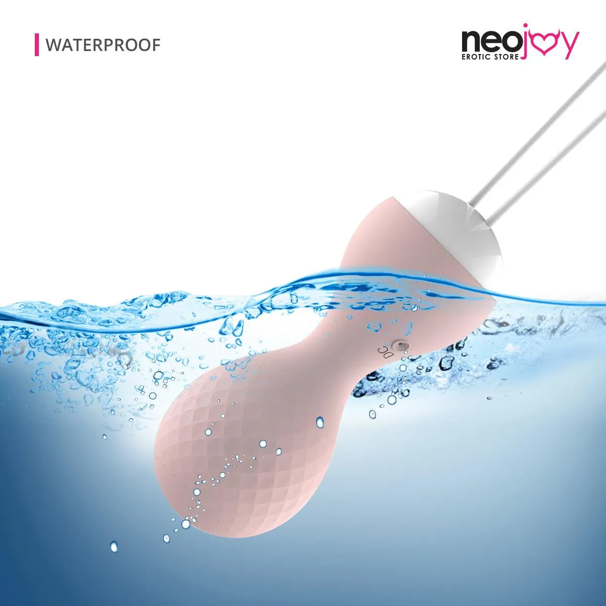 Neojoy Dual Vibe Pink Clitoral and Nipple Vibrators