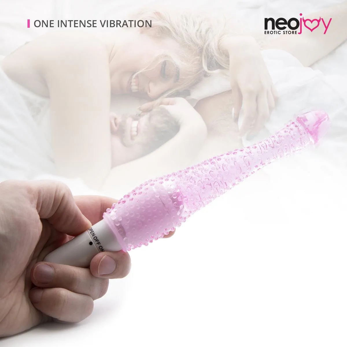 Neojoy G-spot Slim Stick - Anal Vaginal Vibrator for G-Spot and P-Spot Massage - Vibrating Sex toy for Beginners - Wand Vibrator