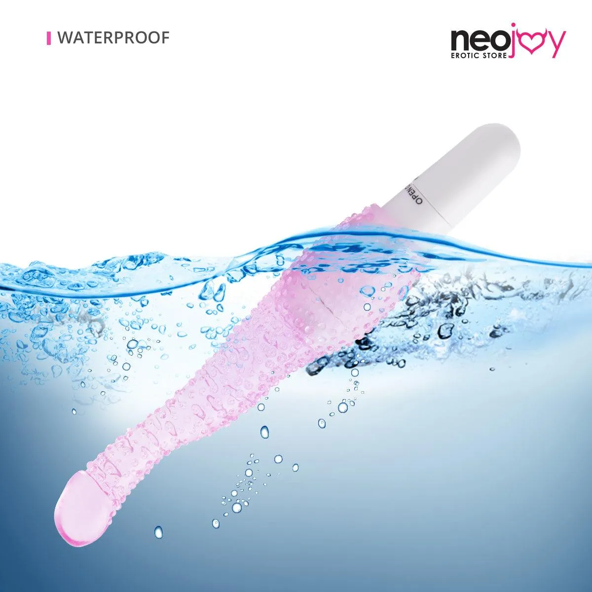 Neojoy G-spot Slim Stick - Anal Vaginal Vibrator for G-Spot and P-Spot Massage - Vibrating Sex toy for Beginners - Wand Vibrator
