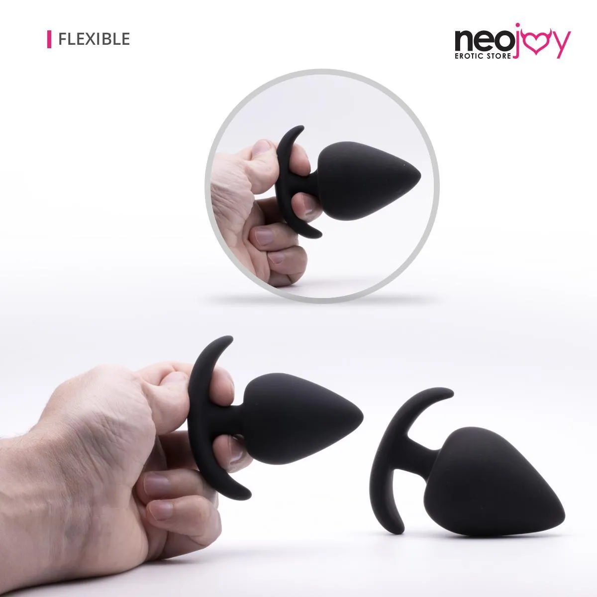 Neojoy Girthy Butt Plugs Silky Smooth Silicone Anul Plug With 3 Sizes