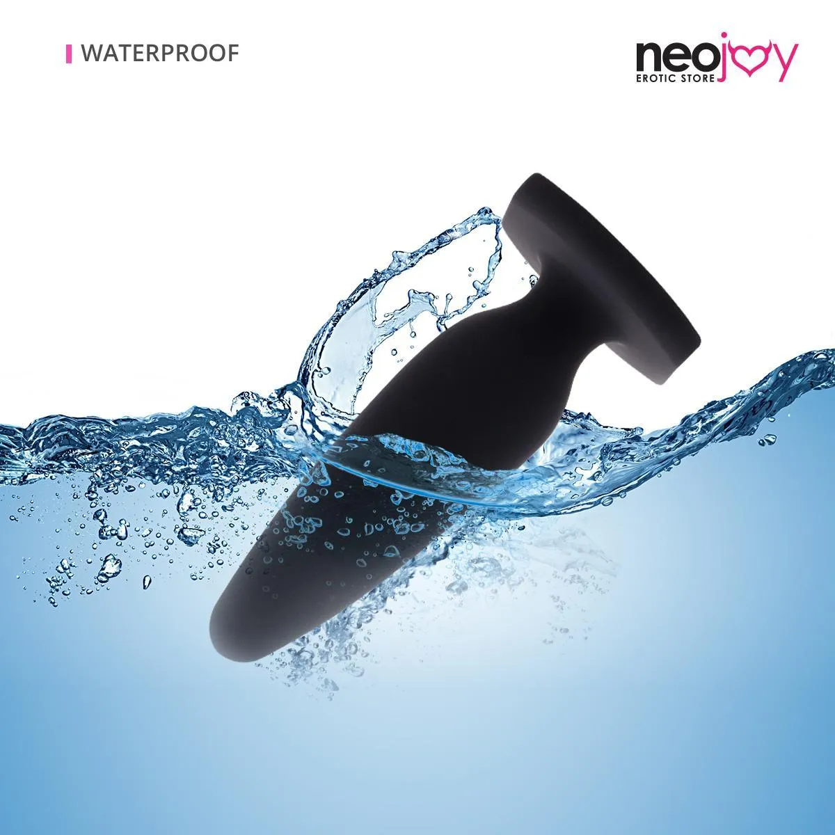 Neojoy Medium Anal Plug Silicone Designed Exclusively for Anal Sex - 12cm - 4.7inch
