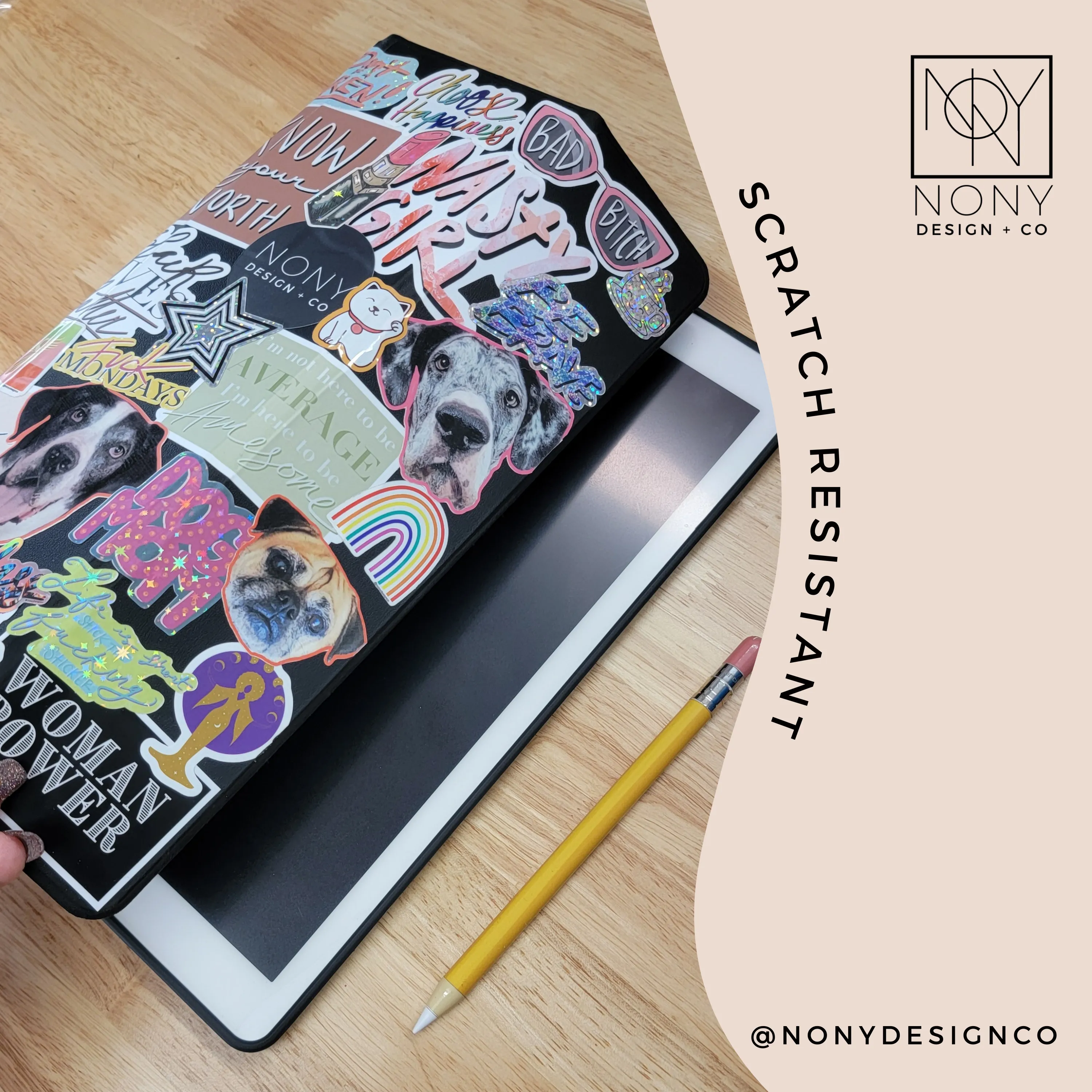 Neon Good Vibes Die Cut Sticker