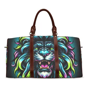 Neon Lion King Duffel Bag – Bold Style, Endless Versatility