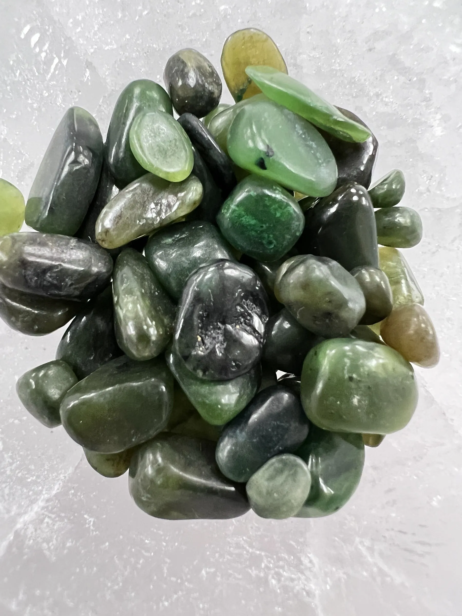 Nephrite Jade Gemstone Chips