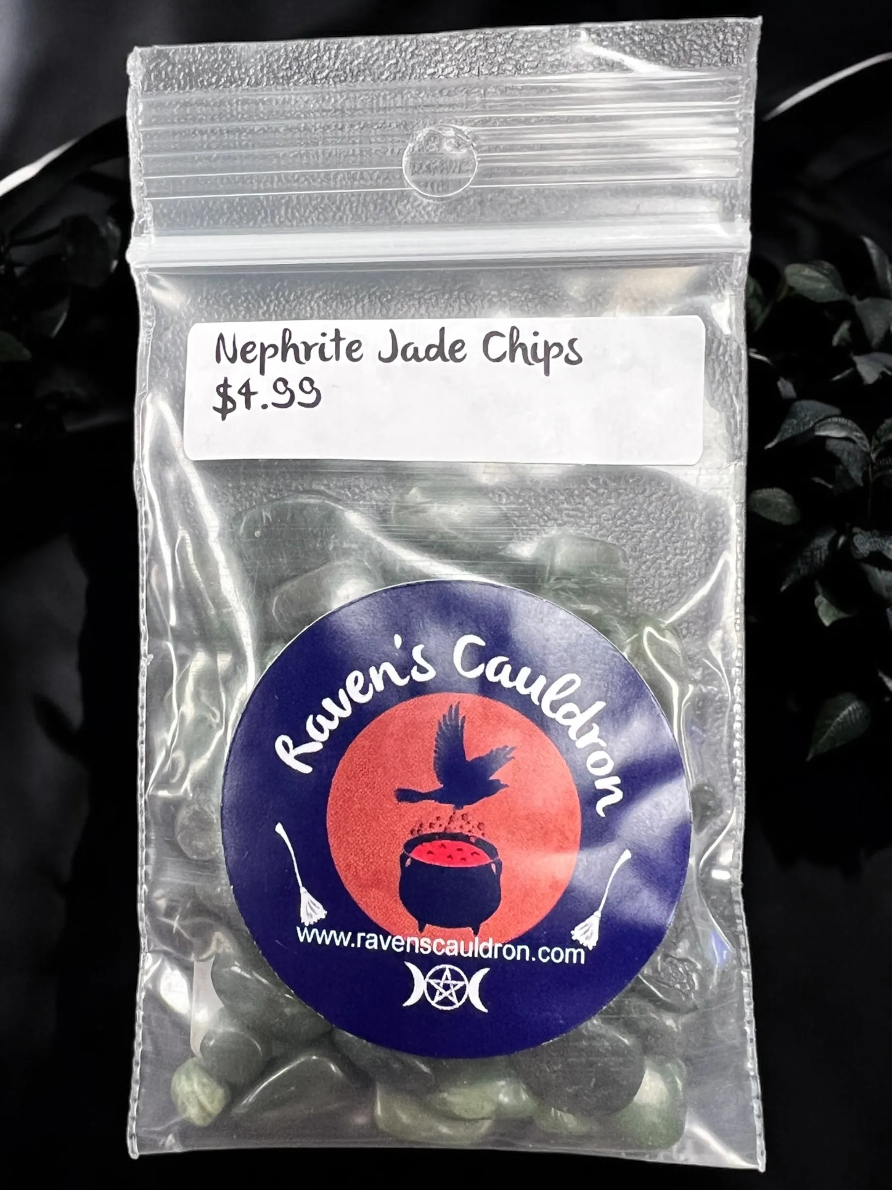 Nephrite Jade Gemstone Chips