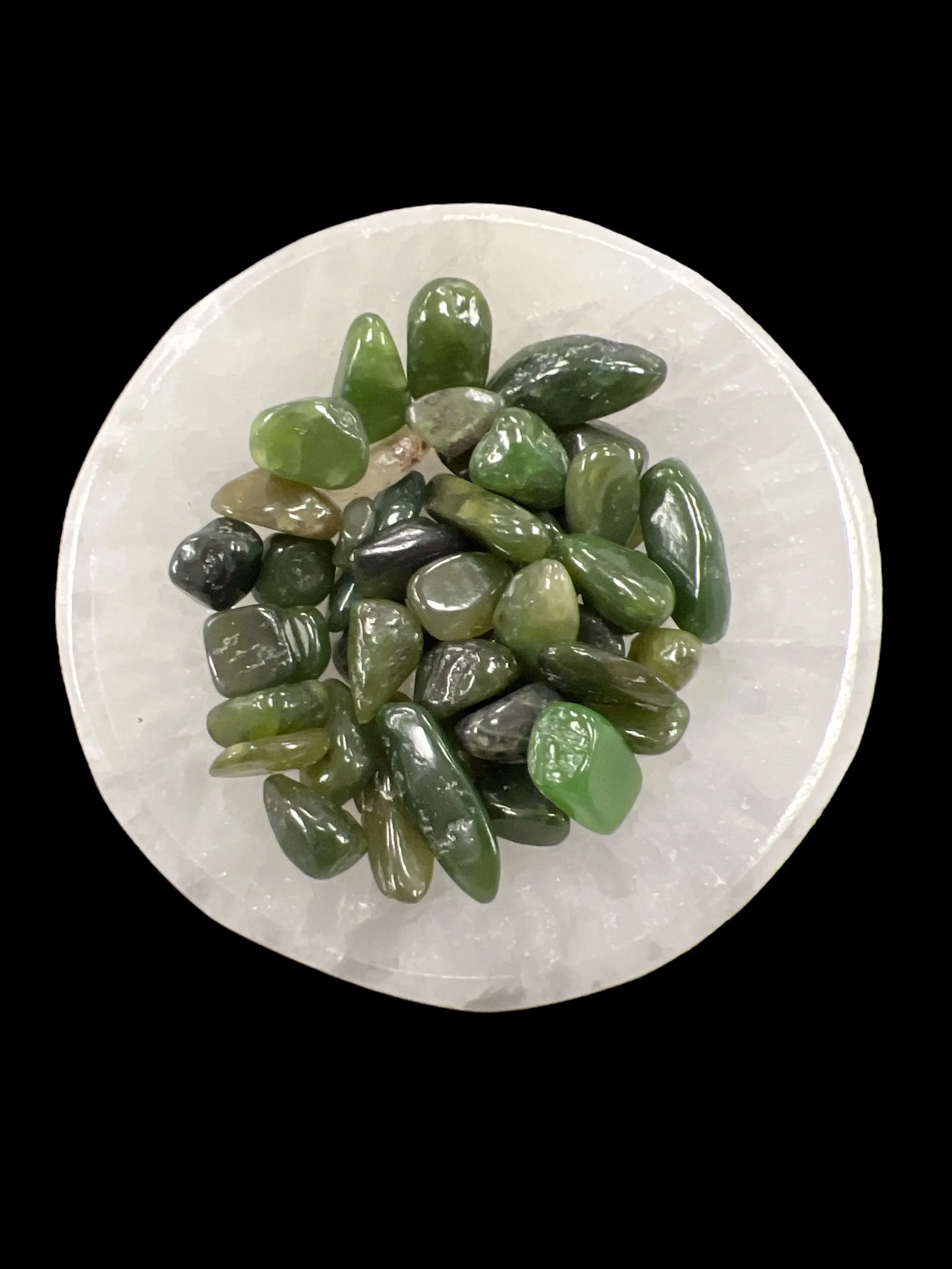 Nephrite Jade Gemstone Chips