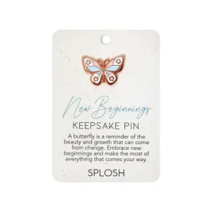New Beginnings Keepsake Pin