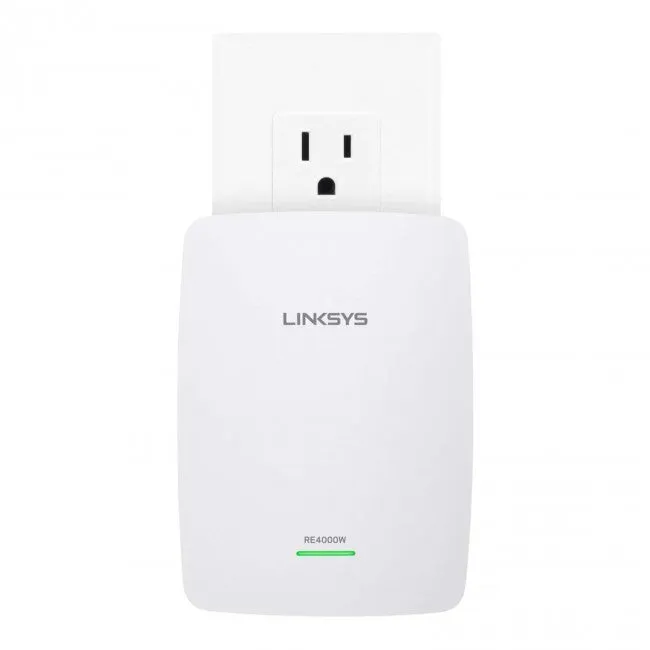 New in box! Linksys RE4000W Dual-Band Wireless-N Range Extender! Stream videos and play online games without interference