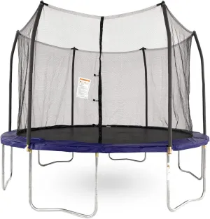 NEW in box! Skywalker Trampolines 12-Feet Round Trampoline and Enclosure with Spring Pad, Blue, Retails $412 