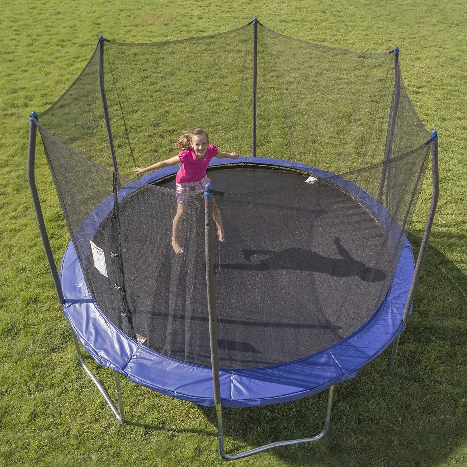 NEW in box! Skywalker Trampolines 12-Feet Round Trampoline and Enclosure with Spring Pad, Blue, Retails $412 