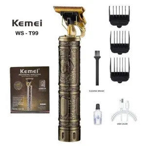 NEW Kemei Rechargeable Pharaonic Shaver For Men KEMEI- WS-T99
