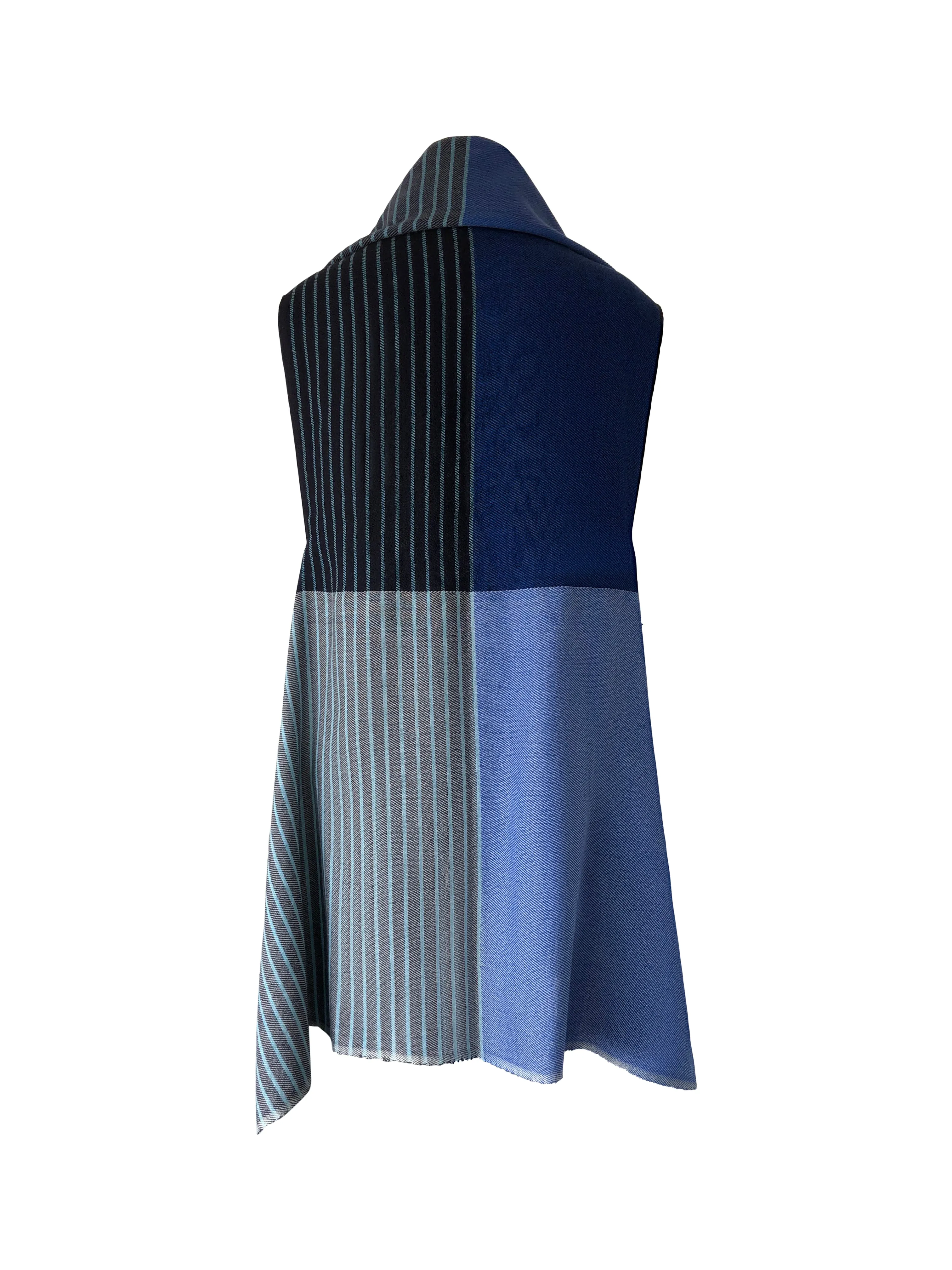 NEW! Light Wool Cape Fusion Blue