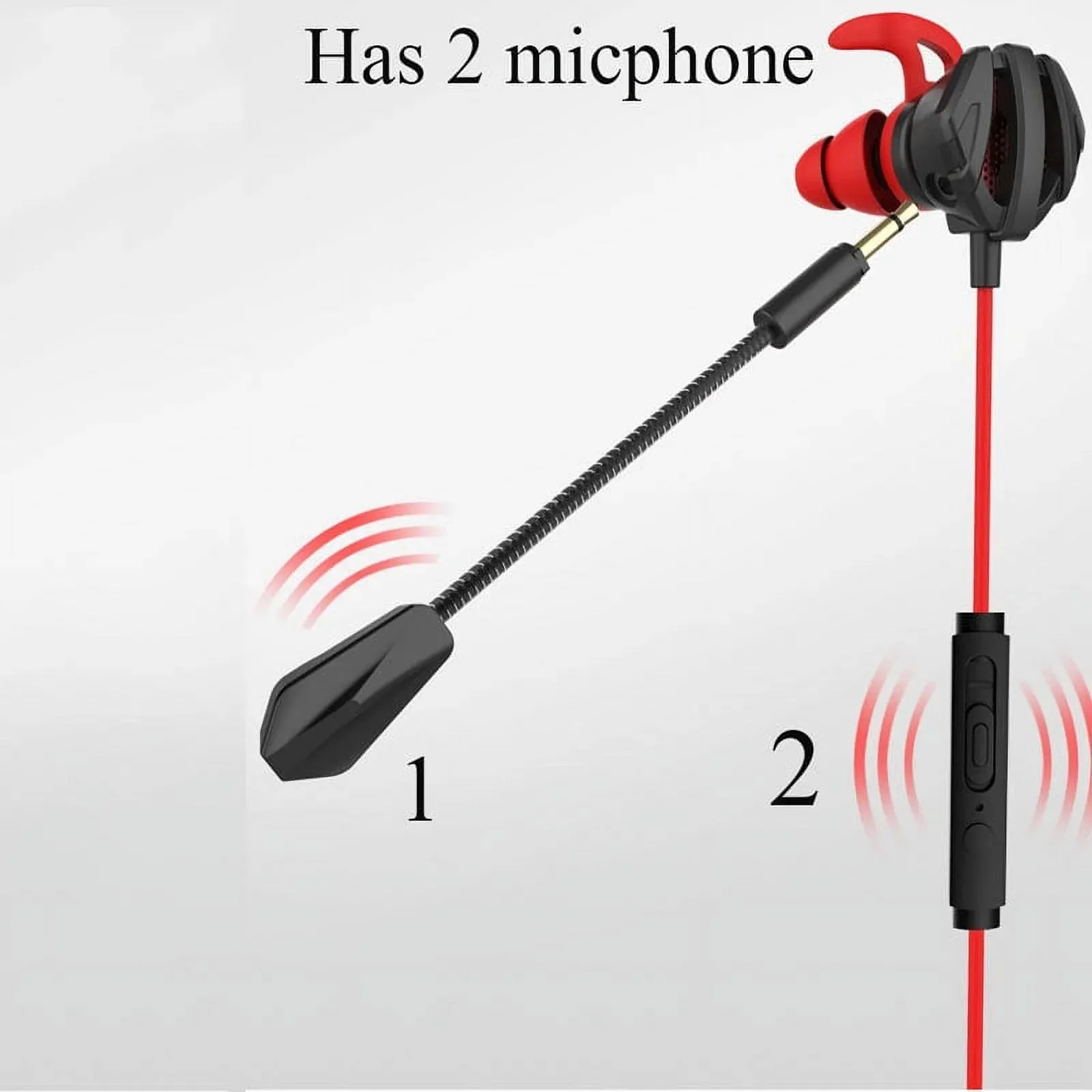 NEW LingStar New Gaming Earphone for PUBGCSGO Casque Games Headset 7.1 with Mic Volume Control PC Gamer Earphones G6 Black