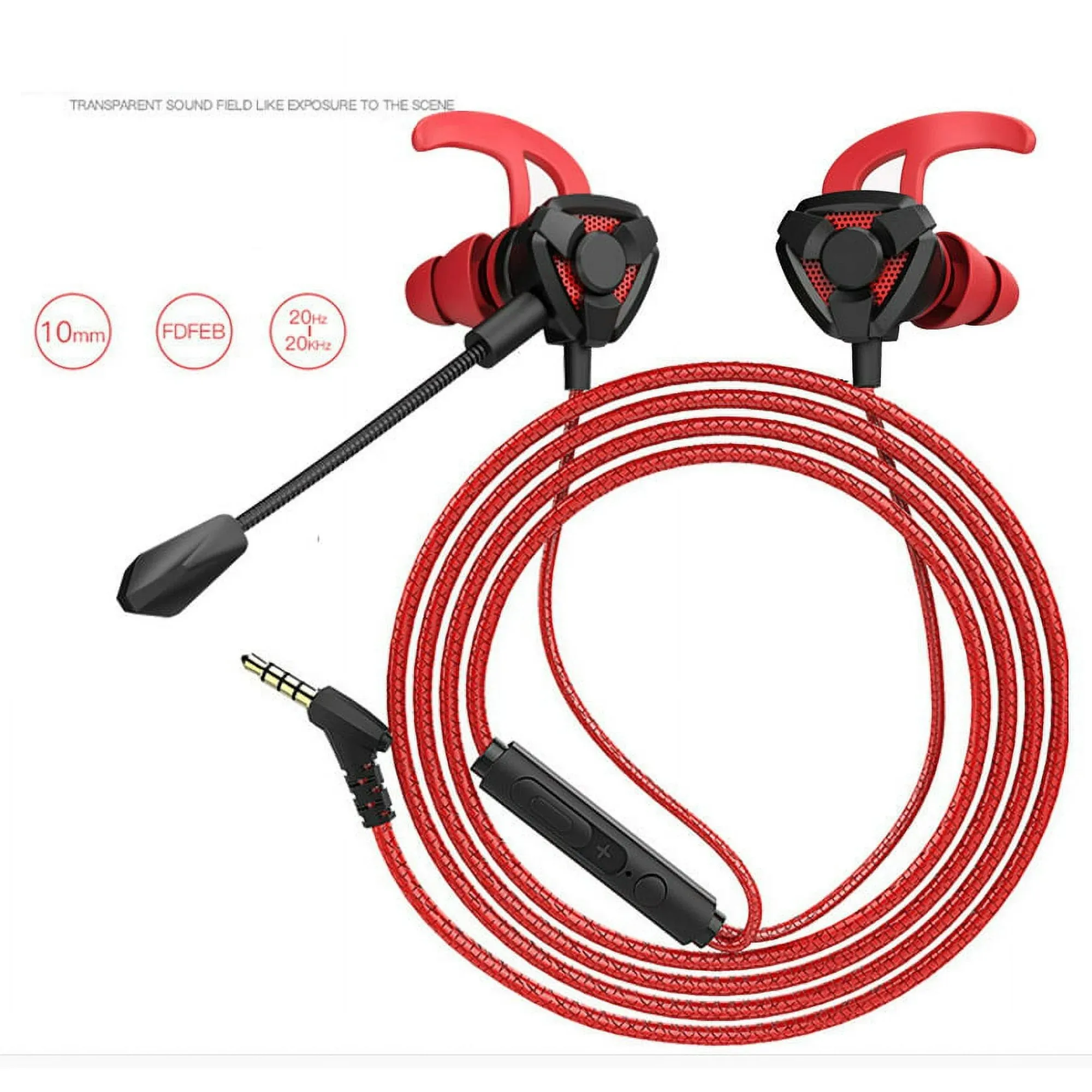 NEW LingStar New Gaming Earphone for PUBGCSGO Casque Games Headset 7.1 with Mic Volume Control PC Gamer Earphones G6 Black
