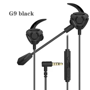 NEW LingStar New Gaming Earphone for PUBGCSGO Casque Games Headset 7.1 with Mic Volume Control PC Gamer Earphones G6 Black