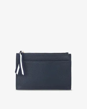 New York Coin Purse French Navy