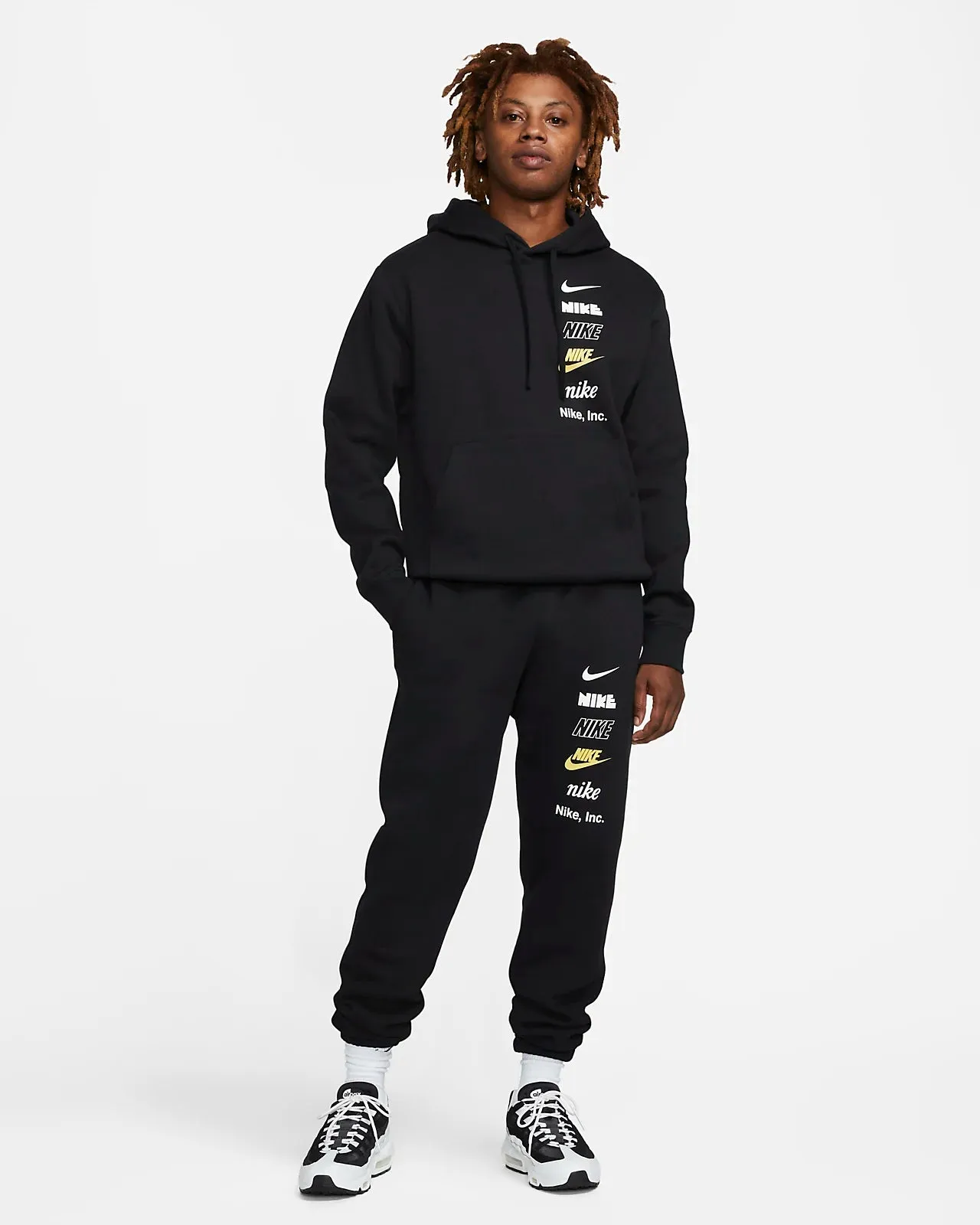 Nike Club Multi Logo Fleece Pant