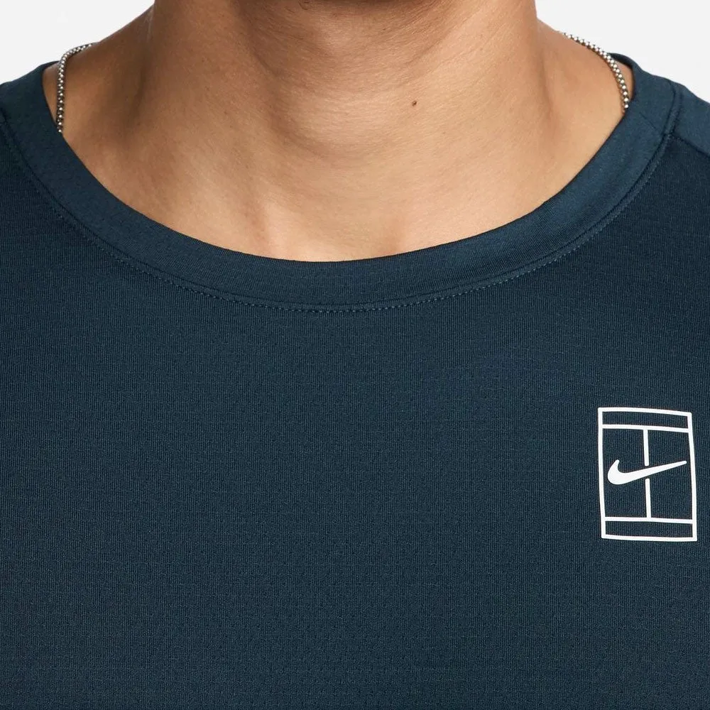 Nike Men's Advantage Court Top - Armory Navy