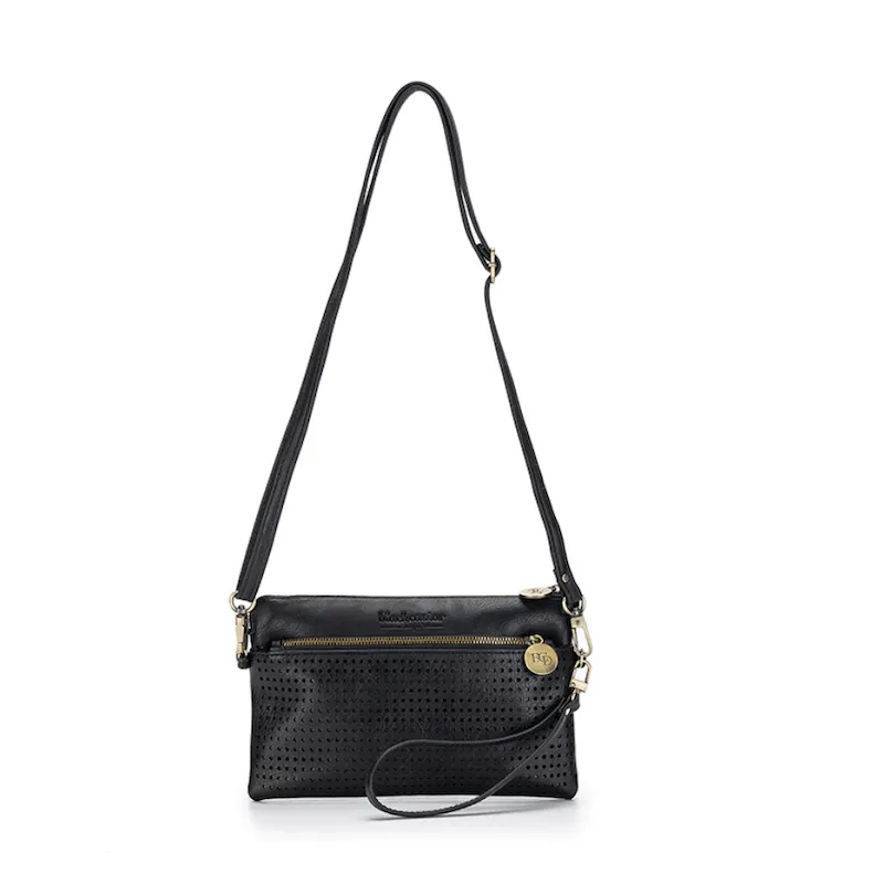 Nina Crossbody Clutch - Black