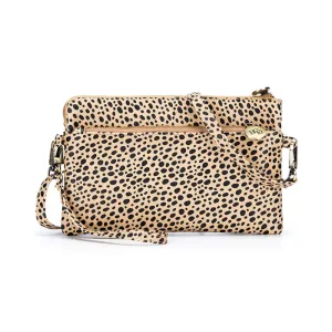 Nina Crossbody Clutch - Pebbled