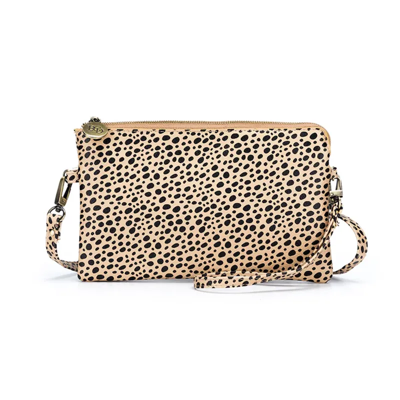 Nina Crossbody Clutch - Pebbled