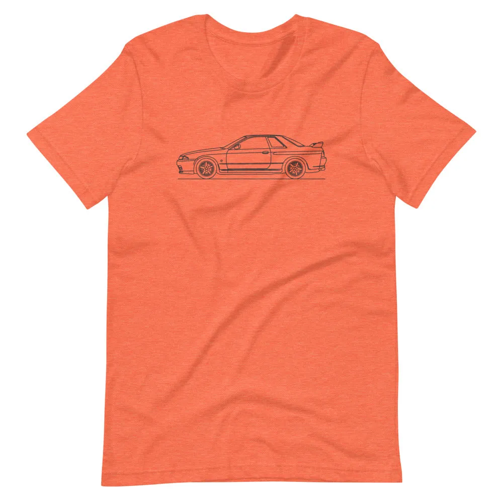 Nissan Skyline GT-R R32 outline T-shirt
