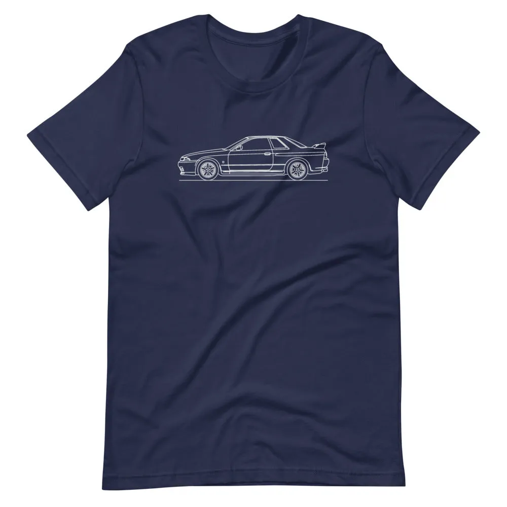 Nissan Skyline GT-R R32 outline T-shirt