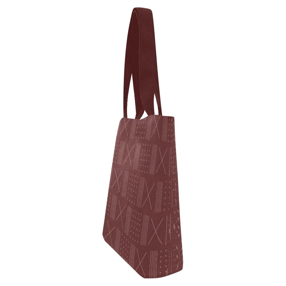 Non Disposable Grocery Bags Set, Carmine