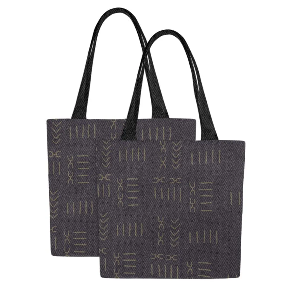 Non Disposable Grocery Bags Set, Graphite