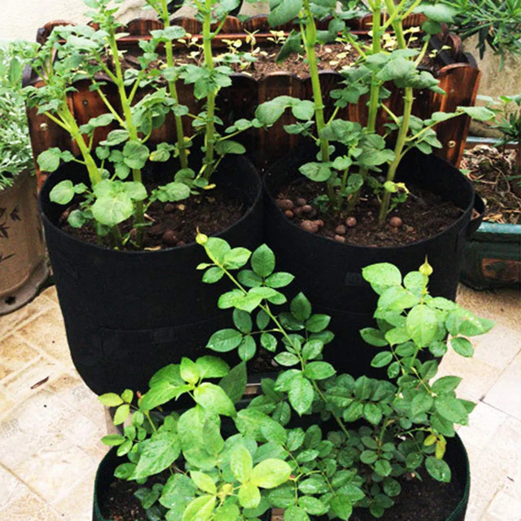 Nonwoven Cloth Pot Gardening Vegetable Potato Planter Bag
