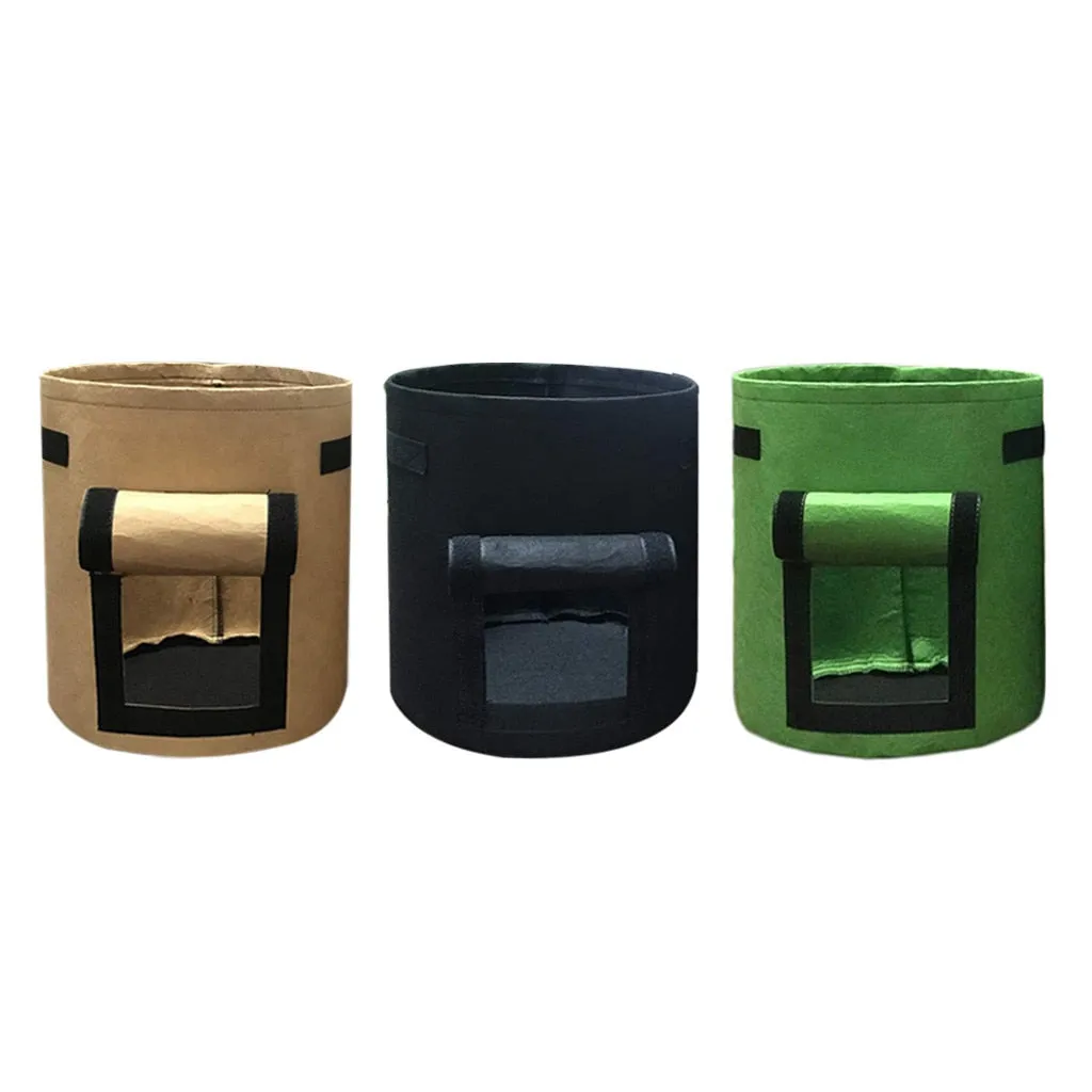 Nonwoven Cloth Pot Gardening Vegetable Potato Planter Bag