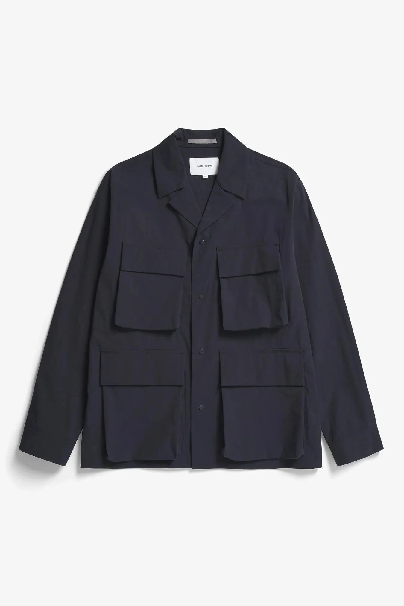 Norse Projects - Mads Travel Light Overshirt - Dark Navy