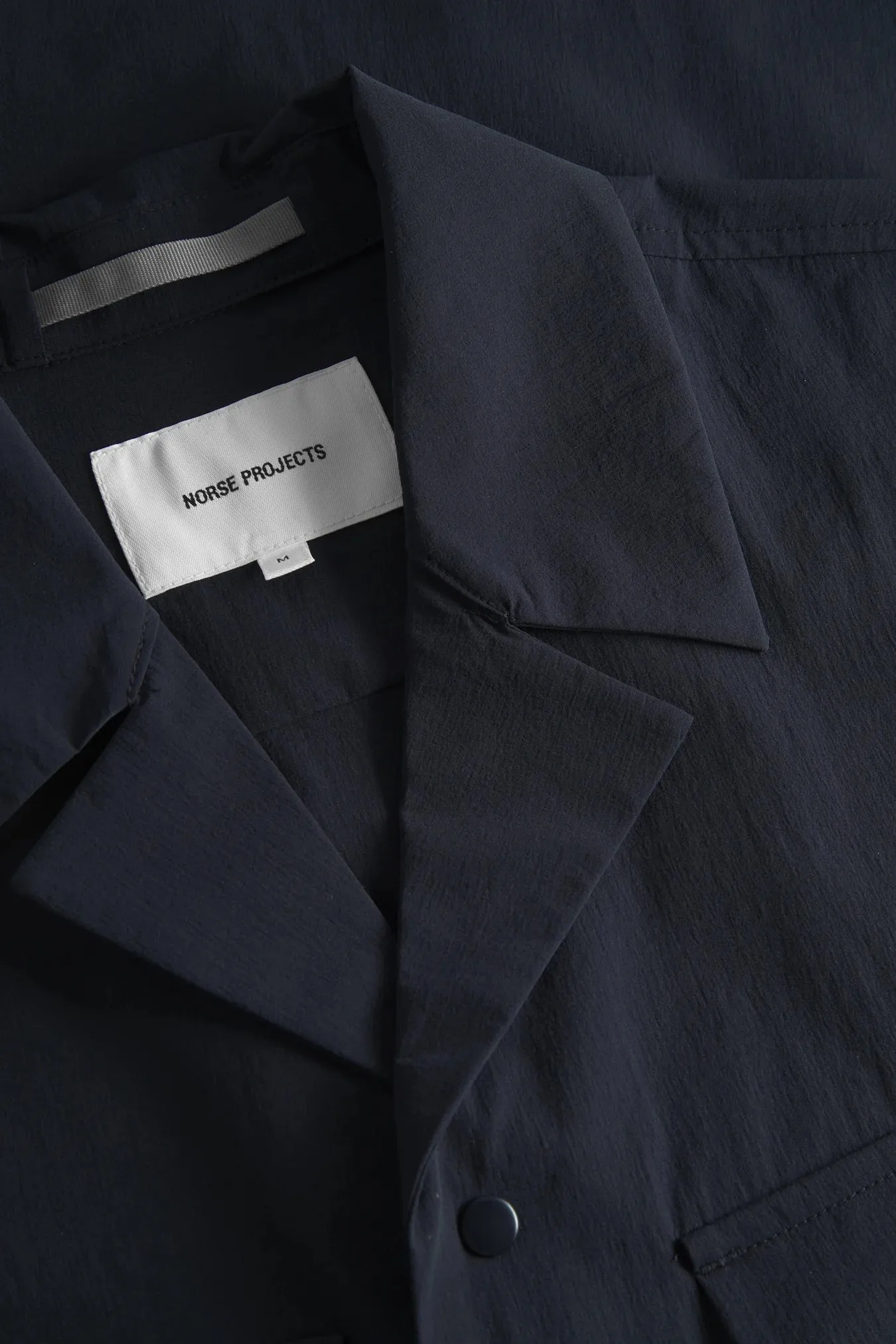 Norse Projects - Mads Travel Light Overshirt - Dark Navy