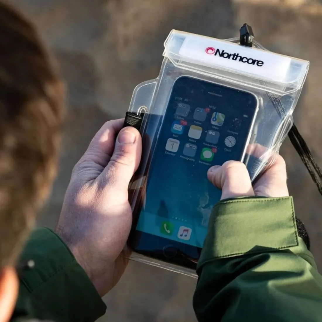 Northcore Waterproof Key & Mobile Phone Pouch - Clear