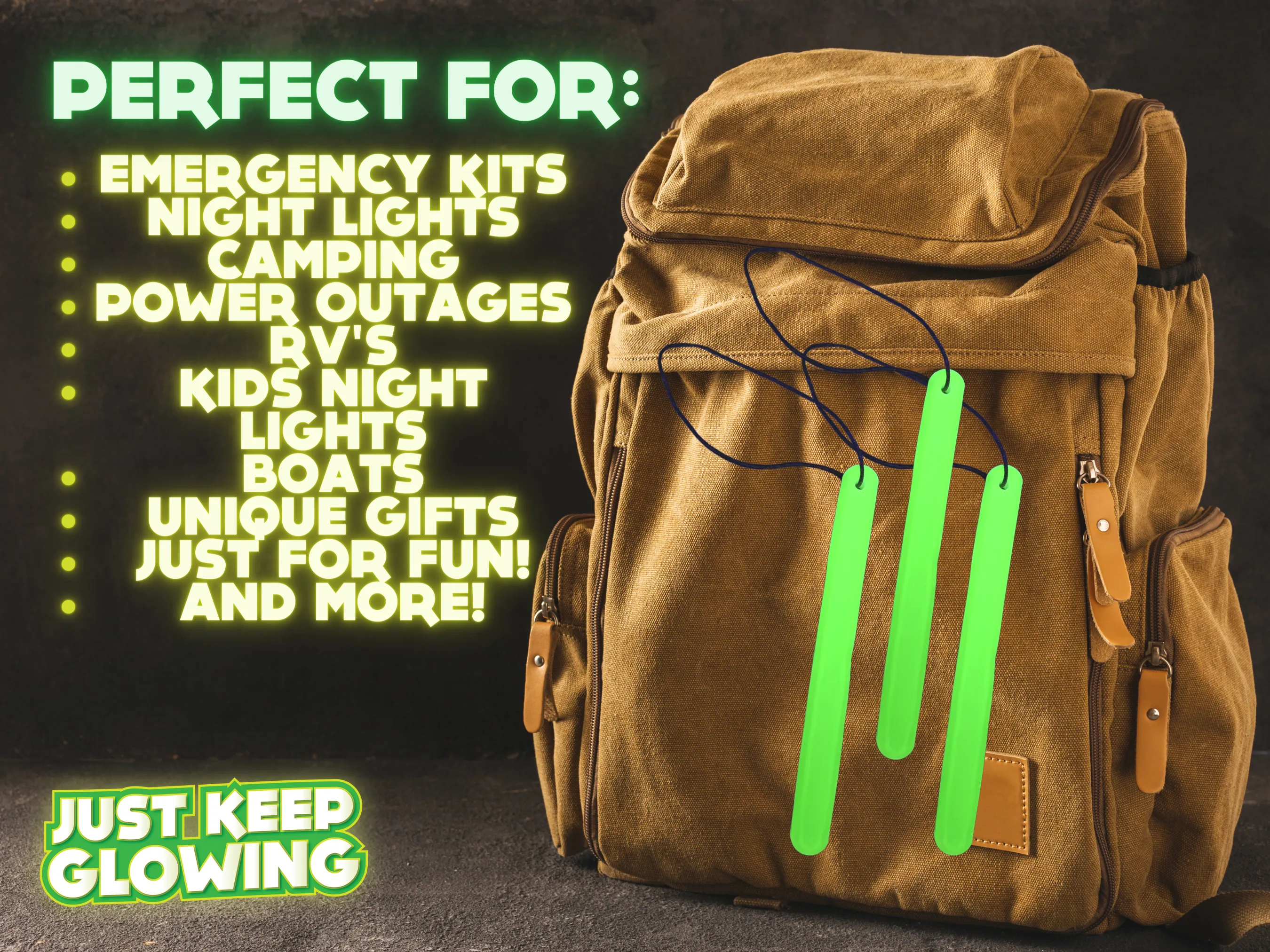 NUCLEAR DISASTER GLOW IN THE DARK LIGHT KIT