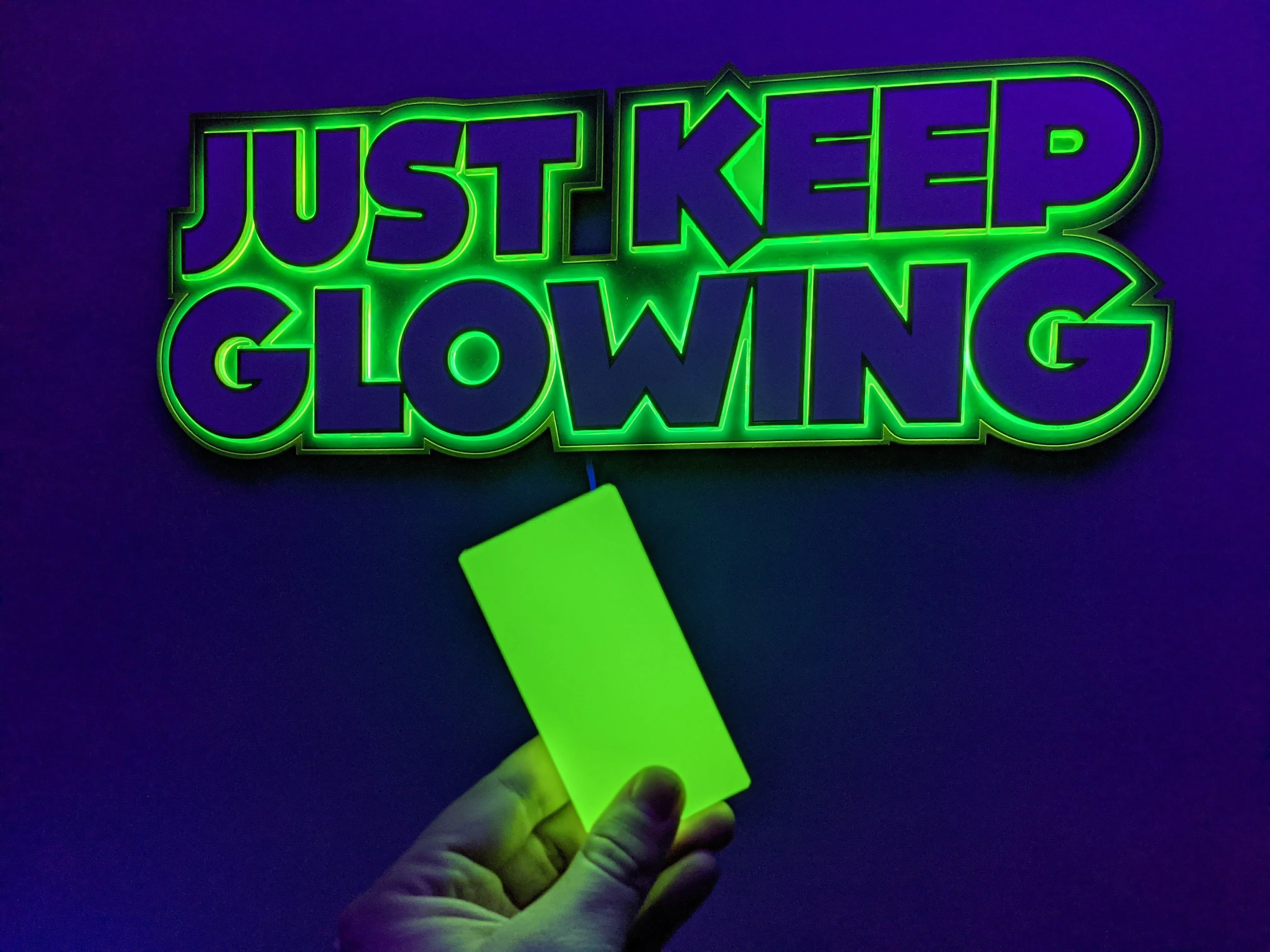 NUCLEAR DISASTER GLOW IN THE DARK LIGHT KIT