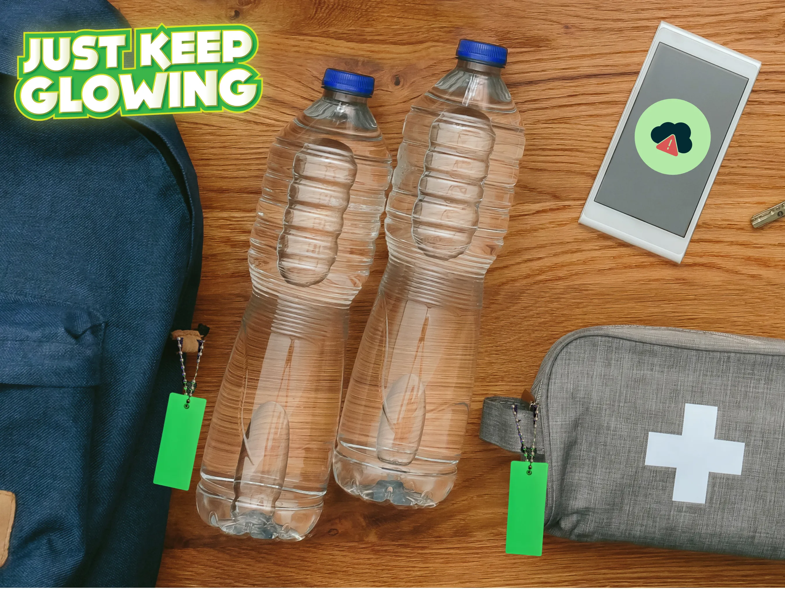 NUCLEAR DISASTER GLOW IN THE DARK LIGHT KIT