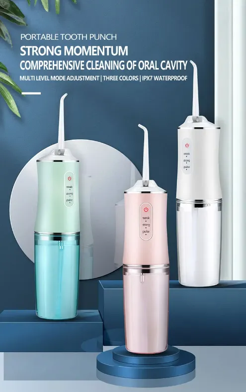 Nucomfy™ Water Dental Flosser with 5 Modes