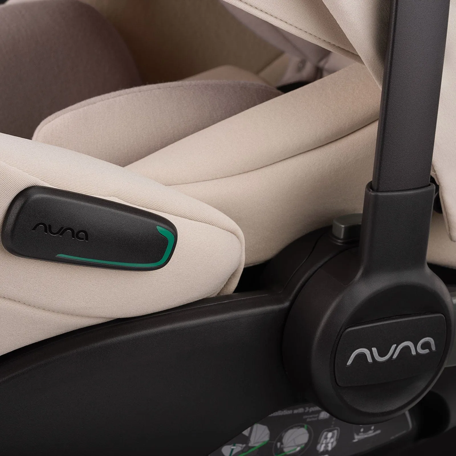 Nuna ARRA Flex Infant Carrier - Biscotti