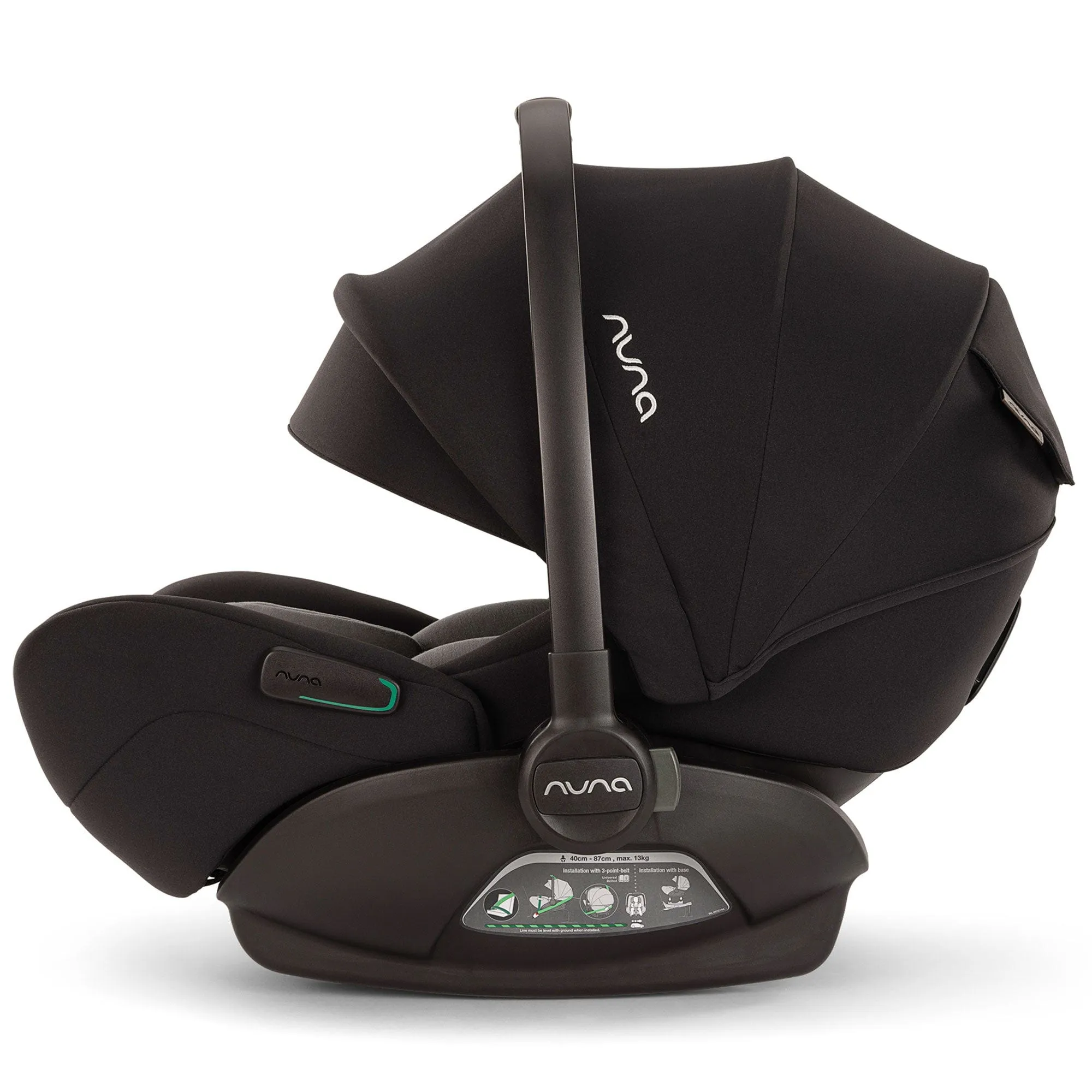 Nuna ARRA Flex Infant Carrier - Caviar