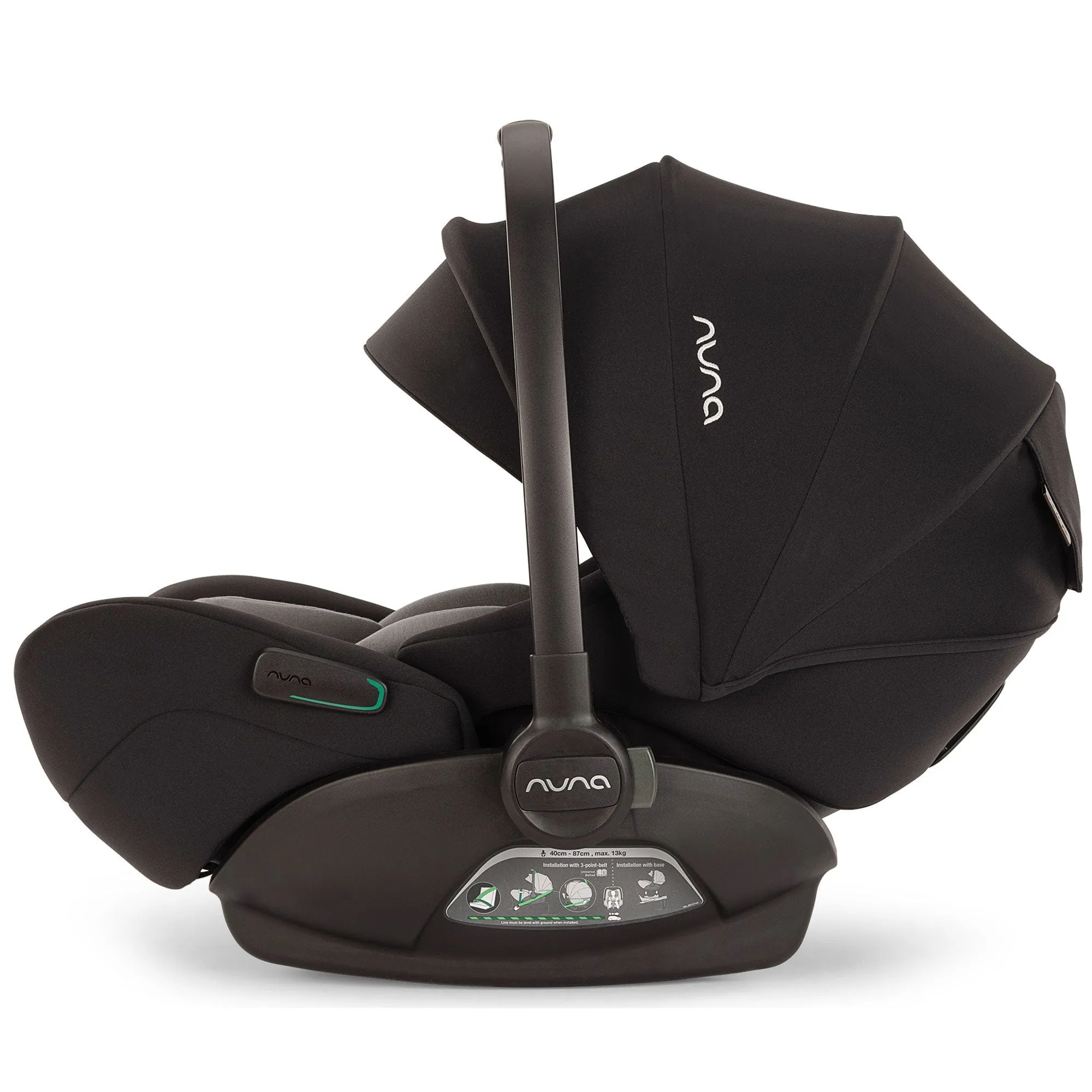 Nuna ARRA Flex Infant Carrier - Caviar