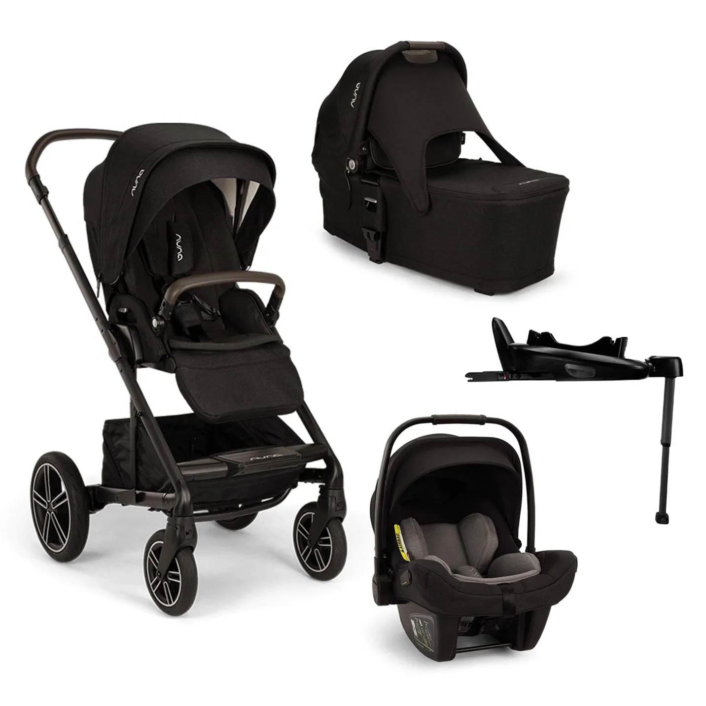 Nuna MIXX NEXT Generation Pipa Travel System (Caviar)
