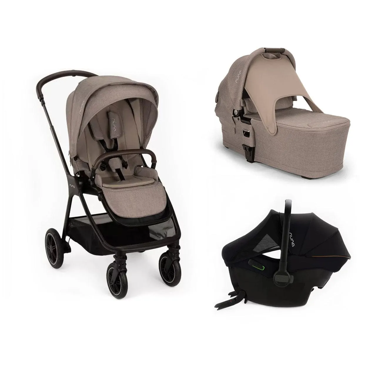 Nuna MIXX Next URBN Bundle in Cedar